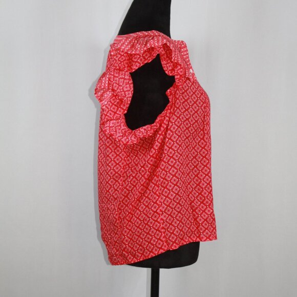 Vineyard Vines Red Button Down Shirt Size Small - Picture 4 of 7